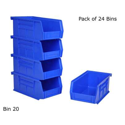 Rho Tuff B 20 - Plaic Parts Orage Bs Rong Garage Workshop Van Boxes