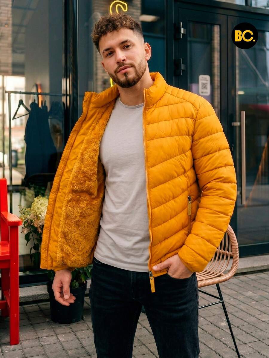 Big City Men Jackets & Coats - 薑色 - 查看 1