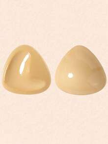 1 Cặp miếng dán ngực hình tam giác tái sử dụng, mềm mại và thời trang, có thể dùng được 3-4 lần, chỉ giặt tay. - Nhiều màu - Xem 11