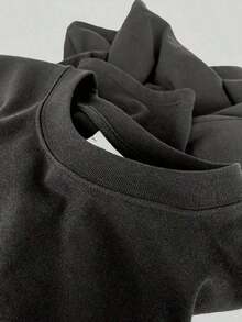 6FLI Men's T-Shirts - Black - View 5