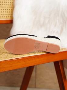 Women's Elegant Strap Buckle Wedge Platform Casual Shoes, Suitable For All Seasons - Black - View 4