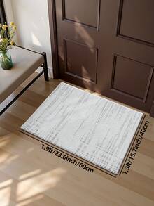1PC Rug For Bedroom Flower Fresh Style Runner Rug, Long Kitchen Floor Mat Carpet Geometric Retro Suitable Bathroom, Kitchen, Outdoor, Indoor, Runner Corridor, Bedroom, Living Room, Beside Machine Washable Kitchen Rug Kitchen Washable Rug, Easy Clean Entryway Mat Entrance Rug, Anti-Slip Backing Rugs For Bedroom Winter Decor, Valentine's Festival Decoration Festival Corridor Rug L Festival Decor Decorative Rugs Bathroom Essentials Room Decor Set Outdoor Decor - Multicolor - View 15