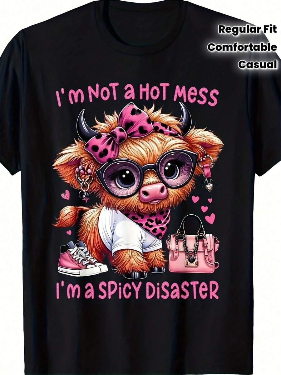 Women T-Shirts - Black - View 1