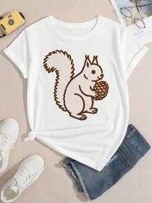 Women T-Shirts - White - View 2