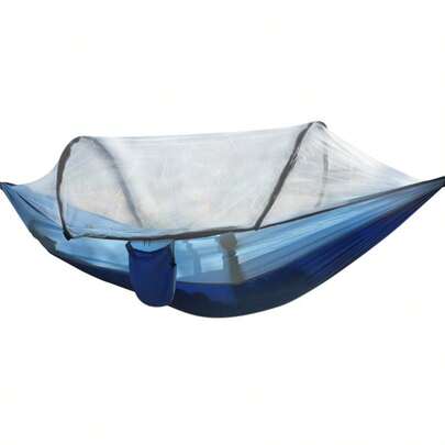 Outdoor Hammock With Mosquito Net, Portable Double Or Single Travel Hammock Hanging Bed, Hunting Camping Sleeping, Sway Bed With