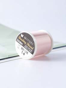 55 thước Anh (khoảng 137 mét) chỉ Nhật Bản, 100% nylon, 330 DTEX, dây thun 0.225mm, thích hợp để tự làm vòng tay. - Tuyến JP - Xem 12