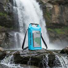 1pc 2L Outdoor Sports Waterproof Bag For Swim Hiking Dry Bag Waterproof Backpack With Integrated Clear Phone Pouch For Outdoor Activities Lightweight Waterproof Pool Bag - 黃色 - 查看 8