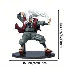 Shippuden Jiraiya Figure Anime PVC Collectible Statue Toad Sage Action Figurine For Desk Display Gift - HBP-89440 - View 2
