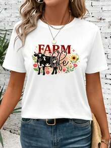 Women T-Shirts - White - View 1
