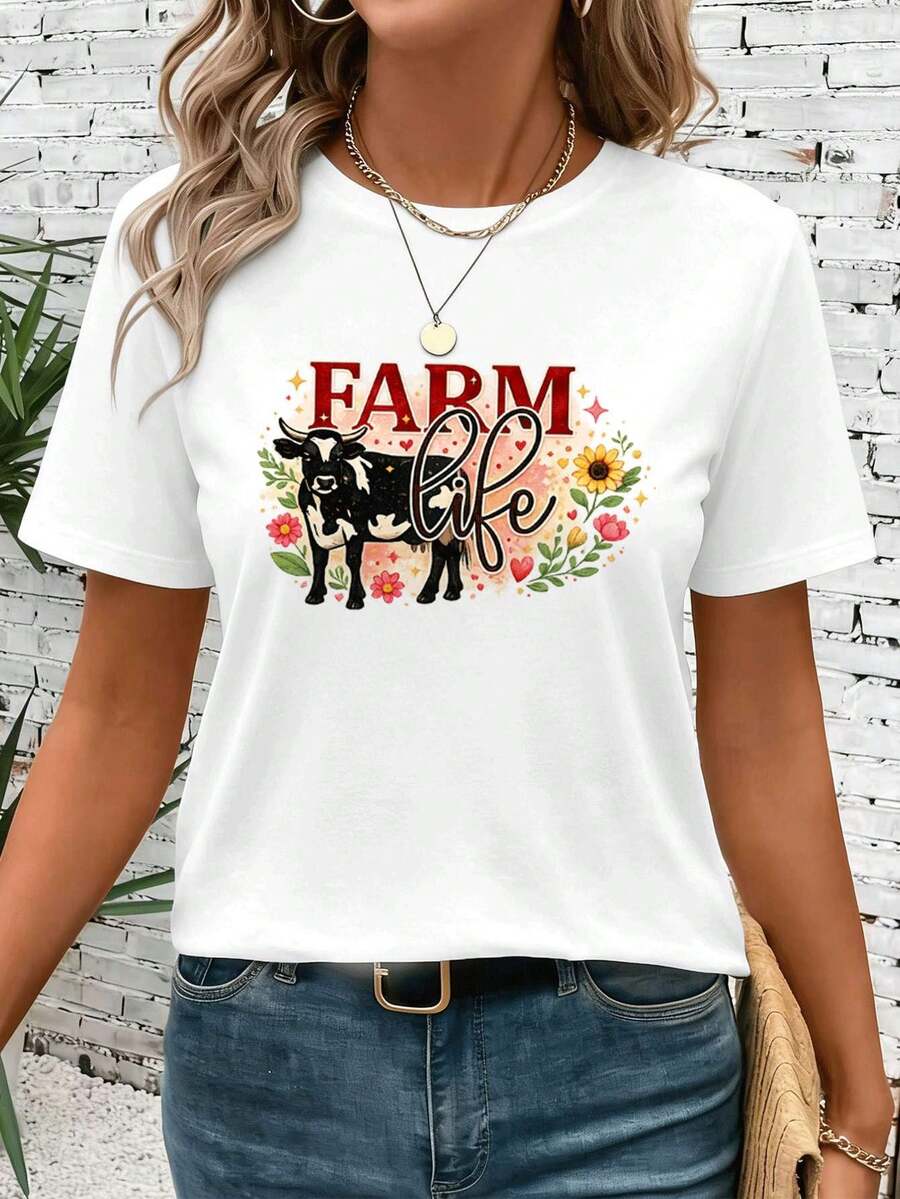 Women T-Shirts - White - View 1