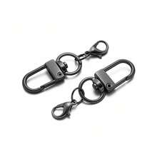 10Pcs Alloy Snap Lobster Clasp Hooks With Lobster Clasps Connectors Findings For DIY Key Chain Bags Pendants Supplies - Lobster Clasp - View 13