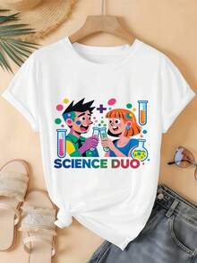 Women T-Shirts - White - View 2