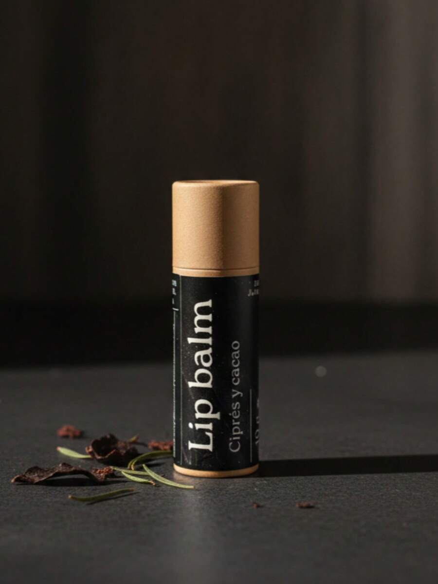 Bálsamo Labial Para Hombre Hidratante Reparador Labios Secos Cacao y Cedro - Lemon - Ver 1