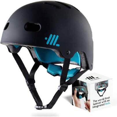 Bike Helmet For Adults: Award Winning, Patented Anti-Theft Lock System, US Certified  Bicycle Helmet For Men, Women, Teens | Superior Comfort For Ebike, Scooter, BMX, Skateboard Helmets,45430641