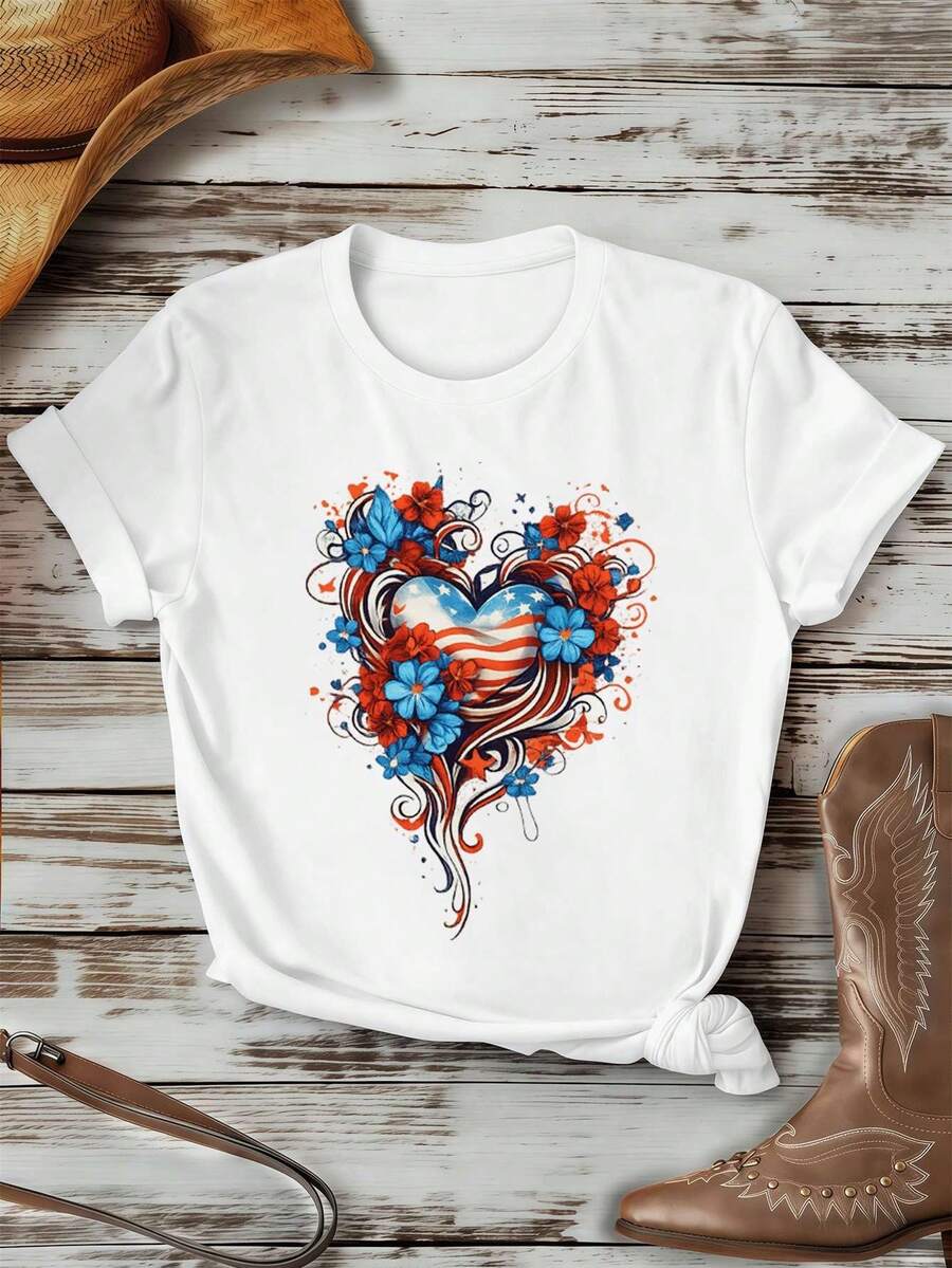 Women T-Shirts - White - View 1