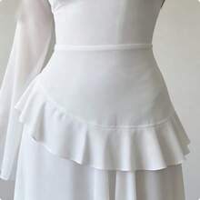 Women Long Dresses - 白色 - 查看 4