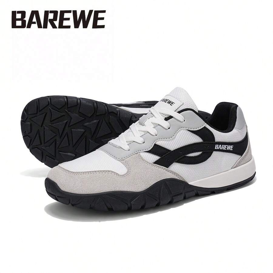 Barewe Wide Toe Box Unisex Sports Shoes, Zero Drop Minimalist Barefoot Shoes, Lightweight & Comfortable For Daily Walking - Grey - View 1