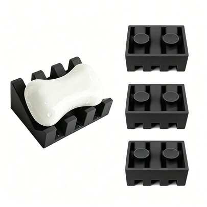 Hộp đựng xà phòng silicon treo có rãnh thoát nước, sử dụng chất liệu silicon nguyên khối, có chức năng chống ẩm, chống nấm mốc và chống thấm nước. Thiết kế có gờ giúp giữ xà phòng ổn định và không bị trượt. Cấu trúc rỗng giúp thoát nước nhanh chóng và ngăn ngừa xà phòng bị mềm và hư hỏng. Thiết kế liền mạch ngăn ngừa tích tụ bụi bẩn và dễ dàng vệ sinh. Lắp đặt không cần khoan, thích hợp cho phòng tắm, bồn rửa và nhà bếp, kiểu dáng đơn giản phù hợp với nhiều phong cách nhà cửa.