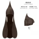 263264 Medieval Men's Hat 3 Brown - One Size Fits All