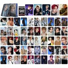 VampireNow Collectible Card Set, Love Bean Series, 55pcs Character Cards, VampireNow Themed Mini Cards With High-Definition Photos & Exclusive Designs, Suitable For Collecting, Supporting, DIY Decoration, Fan Gifts, And Product Storage - Multicolor - View 2