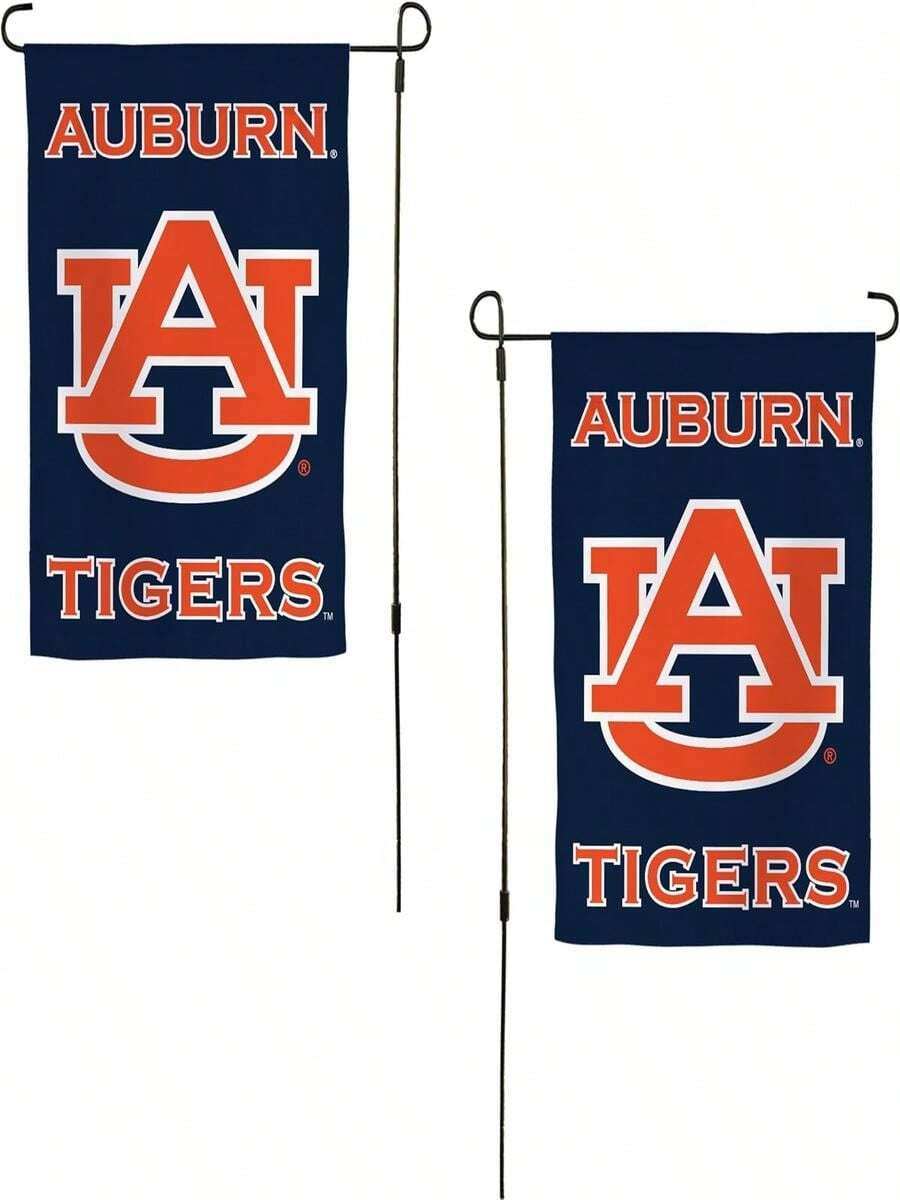 Desert Cactus Auburn University AU Garden Flag – 19 X 12 Inch Auburn Tigers Banner, For Outdoor Display And Events (Design C) - A - 查看 1