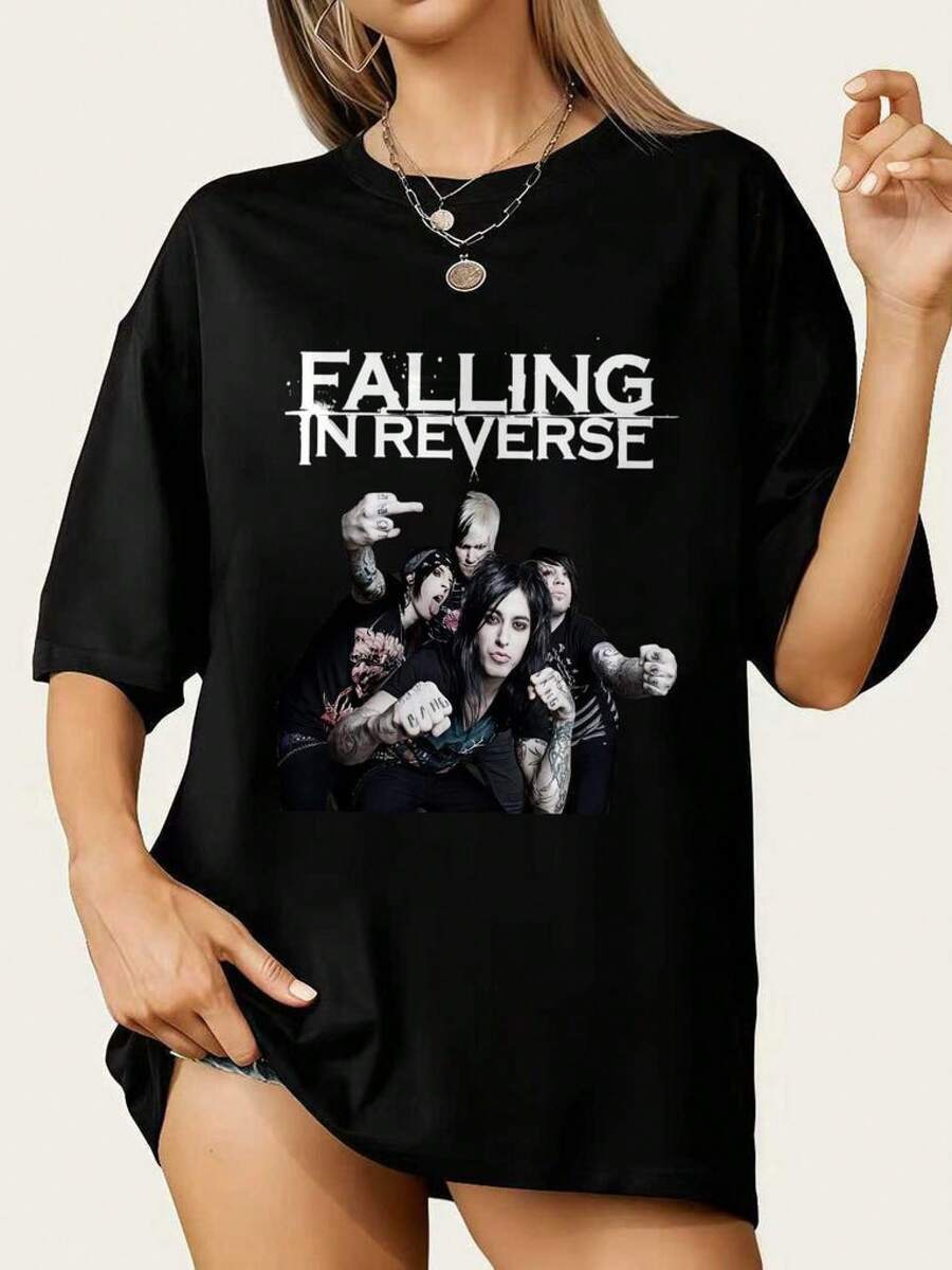 Women T-Shirts - Black - View 1