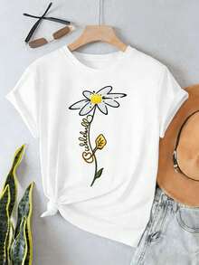 Women T-Shirts - White - View 2