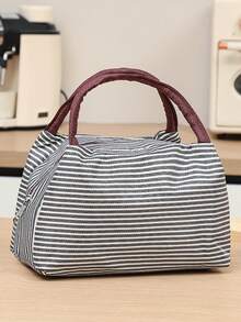 Minimalist Insulated Lunch Box Bag, Multi-Functional Portable Lunch Tote, Waterproof & Durable For Office Workers, Students, Outdoor Picnic, Large Capacity Travel Essential - Multicolor - View 15