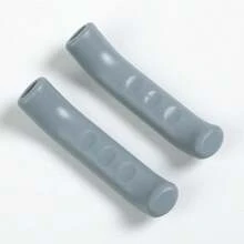 1對 75*15mm 防滑矽膠煞車把手套，通用於登山車/公路車/摺疊車，9色可選，耐磨防水，防止刮傷，輕量化，安裝簡單（浸泡溫水），高CP值單車禮物 - 自行車 煞車 保護套 - 查看 15