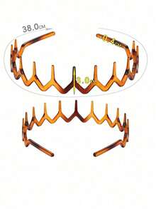 2pcs Ladies' Simple Basic Hair Hoop With Big Wavy Shape, Makeup Headband, Plastic Hair Hoop With Elegant Style, Hair Accessory Halloween,Hair Accessories,Accessories,Hair Accessories For Women,Accessories,Accessories Women, Hair Accessory, Hair Accessories Women, Hair Accessories, Hair Tools, Beauty Accessories, Curly Hair Accessories Plain ABS None Plain ABS None Bow ABS None - Multicolor - View 7