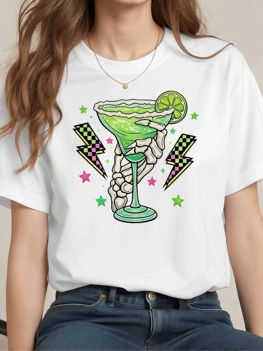Women T-Shirts - White - View 1