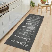 Alfombra de Cocina, Tapete de Entrada para el Hogar, Alfombra Decorativa para Sala de Estar, Dormitorio, Balcón, Alfombra Antideslizante para Pasillo, Baño y Entrada. - TAB24505-16 - Ver 13