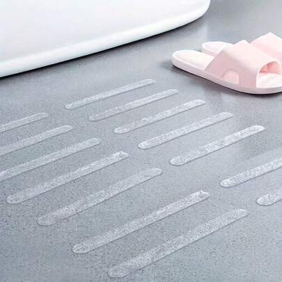 10 miếng dán chống trượt, miếng dán chống trơn trượt, miếng đệm chống trượt, miếng băng dính an toàn cho sàn bồn tắm, thích hợp cho phòng tắm và vòi sen.