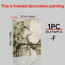 1/9pcs Vintage Dark Academia Canvas Wall Art Posters For Room Home Decor Room Decor Aesthetic Room Decoration Stuff,Optional Frame Room Decor Wall Decor Floral Still Life & Swan Oil Painting Prints, Moody Botanical Gallery Decor For Living Room - Multicolor - View 35