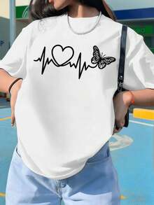 Women T-Shirts - White - View 1