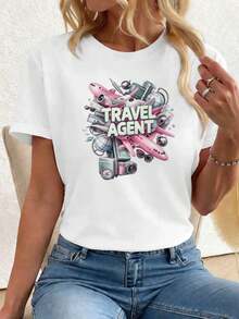 Women T-Shirts - White - View 1