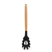 Pinzas de silicona para pasta, colador de olla, cuchara escurridora de pasta antiadherente, utensilios de cocina - Multicolor - Ver 9