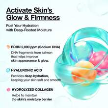 [Annuaa] PDRN Collagen Glow Facial Serum Spray L Facial Mist, PDRN Hyaluronic Acid Capsule Mist, Hydrating, Glass Skin, Glow Makeup, Collagen, Korean Skincare, Cakey Makeup - Collagen - Xem 5