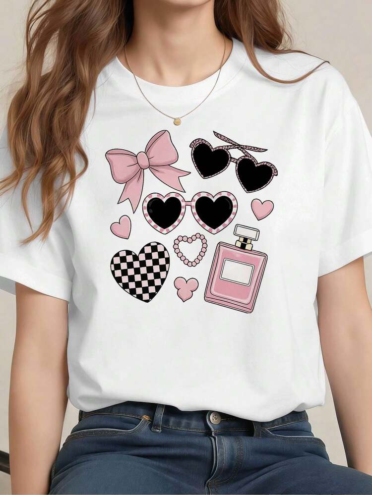 Women T-Shirts - 白色 - 查看 1