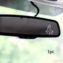 1/2/5pcs Praying Hands Gesture Sticker,Suitable For Laptop, Water Bottle, Tumbler, Phone Case, Tablet, Notebook, Planner, Journal, Car Window - A - View 9