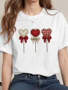 Women T-Shirts - White - View 1