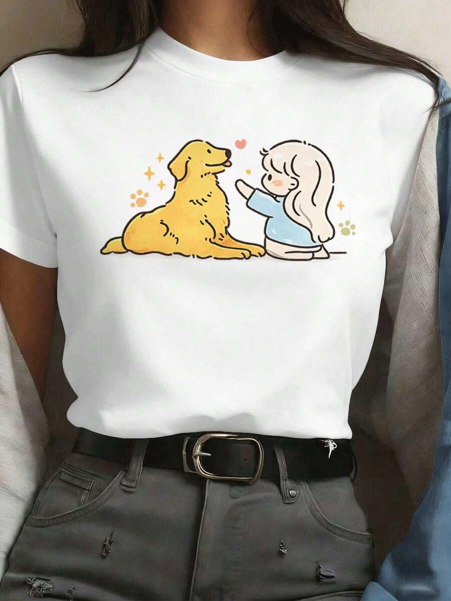 Women T-Shirts - White - View 1