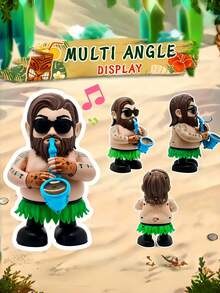 Dancing Saxophone Uncle Toy, Enlightening Toy, Interactive Dancing Saxophone Uncle Toy With Light And Music - Multicolor - View 6