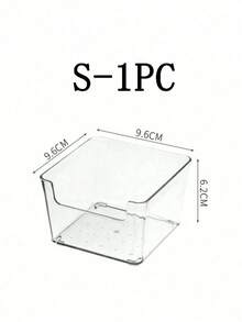 3个带把手的多用途储物盒，多功能收纳容器，适用于抽屉、桌面、食品储藏室和户外野餐储物，适用于家庭、学校和办公室。 - 彩色 - 查看 11