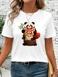 Women T-Shirts - White - View 1