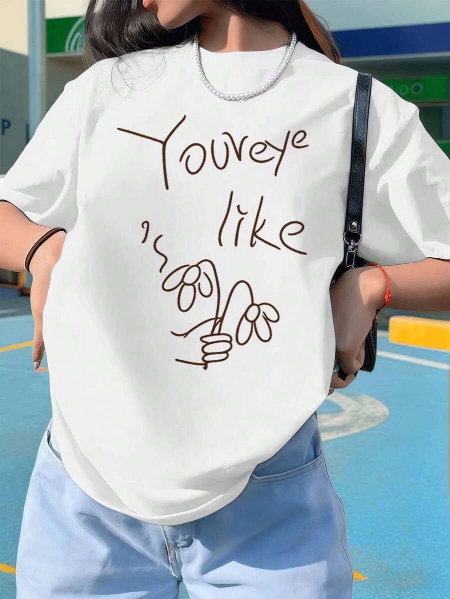 Women T-Shirts - White - View 1