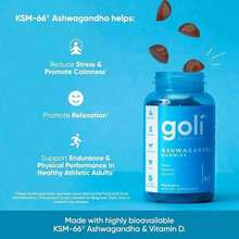 Goli Best Seller Bundle – 3 Bottles Of Ashwagandha, Apple Cider Vinegar & Probiotic Gummies |     3-In-1 Formula |     Gluten-Free, Vegan, Non-GMO |     With Vitamins D2 & B12 - Bộ ba món - Xem 6