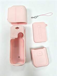适用于 Osmo Pocket 3 Creator Combo 的柔软硅胶保护套，轻巧屏幕保护膜，带防滑稳定支架，也适用于 Xtra Muse - 粉色 - 查看 11