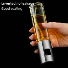 Glass Oil Sprayer For Cooking - Mini Olive Oil Sprayer For Salads, Grilling, Kitchen, Baking, Hand Wash Only - Perfect For Home Kitchens, Moms, Chefs - Round Holiday-Themed Kitchen Accessory, Grilling Tool - Multicolor - View 6