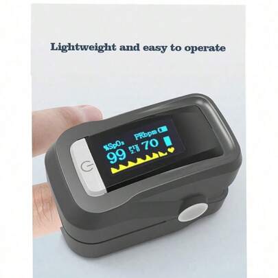 Fingertip Pulse Oximeter - Device For Measuring Blood Oxygen Saturation And Pulse Rate